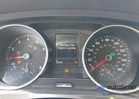 2020 Volkswagen Tiguan 2.0T S z USA, uszkodzony, nr VIN 3VV1B7AX9LM008720